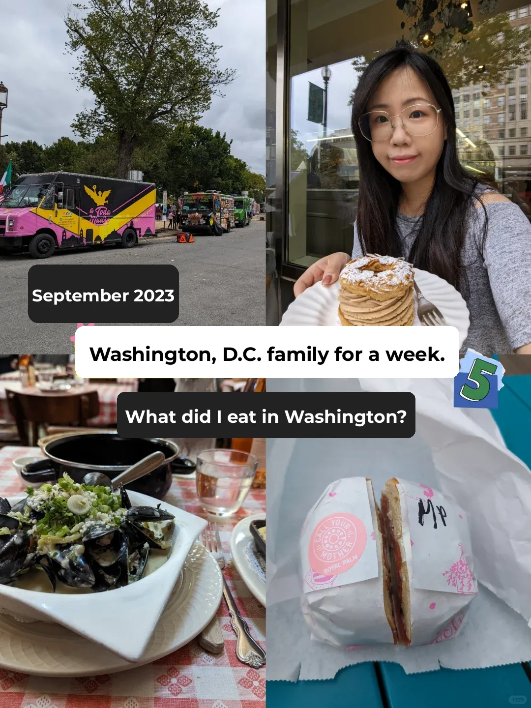 New York & Washington D.C. One-Week Trip Part 5 | What Did We Eat in D.C.?