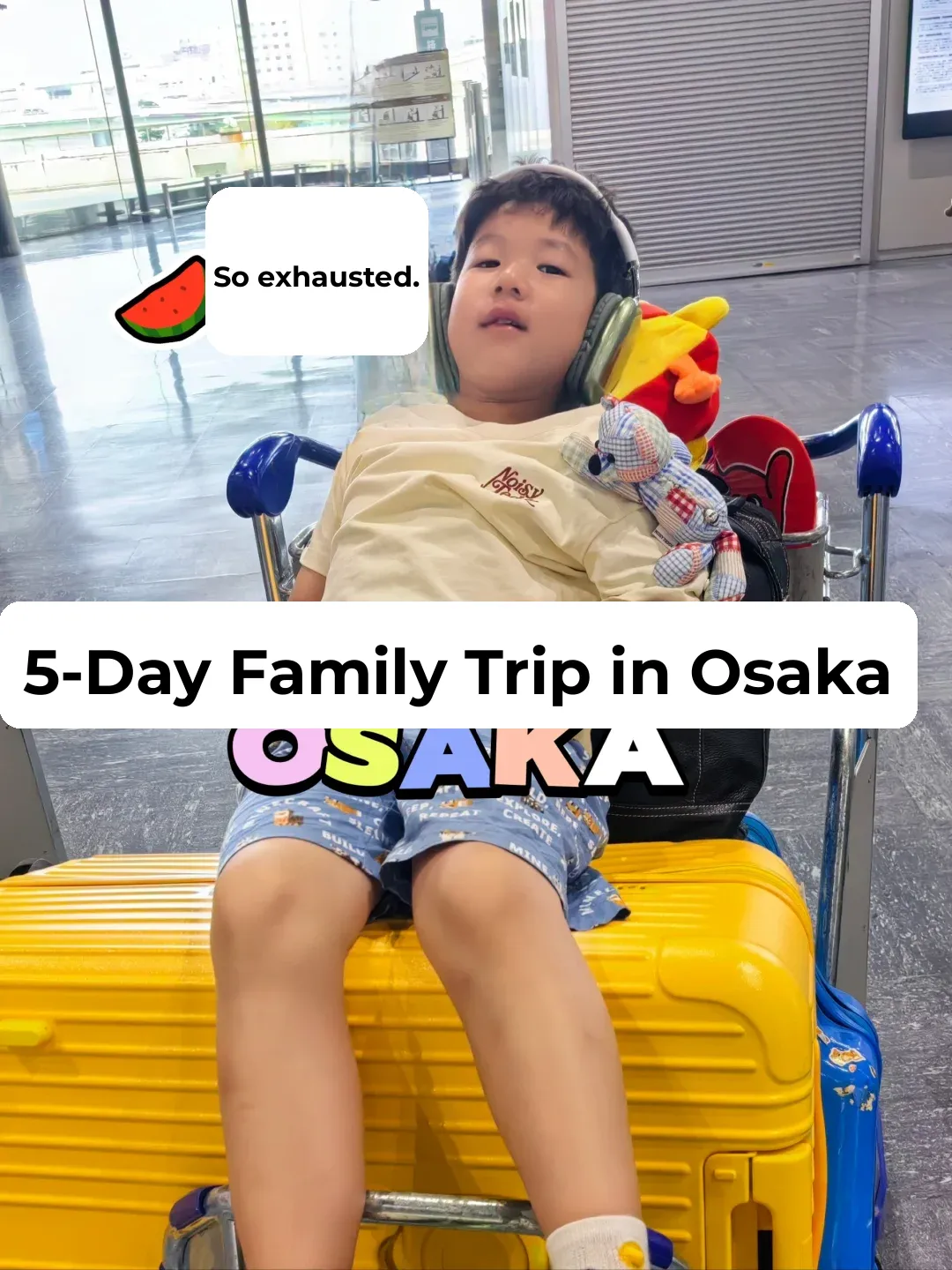 Osaka Family Trip | Is It City or Not? 🤣