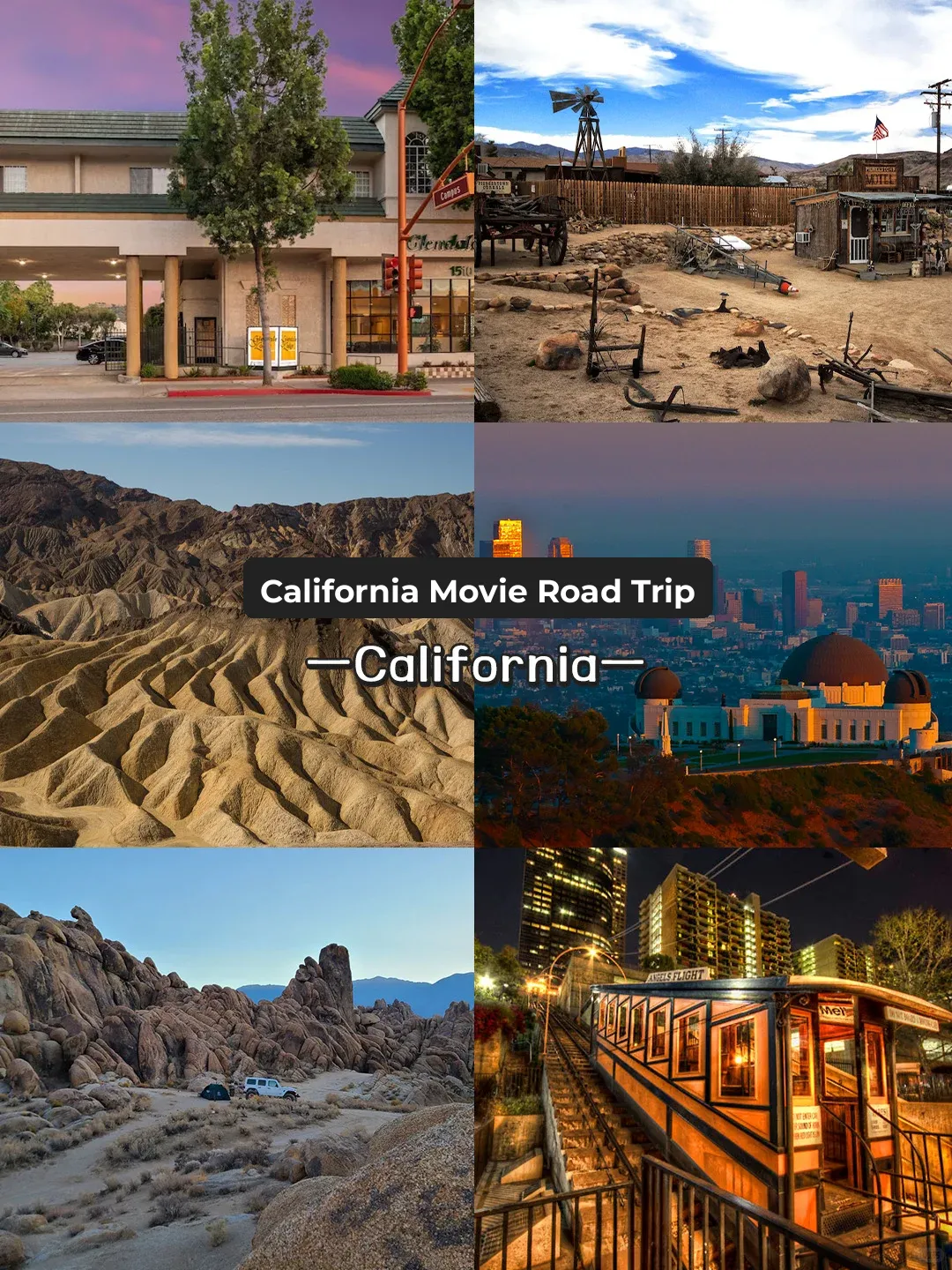 California Movie Road Trip | Visiting Iconic Filming Locations from the Big Screen