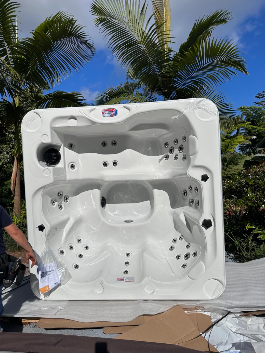 Today: A 3,000-Pound Spa/Jacuzzi Delivery Job