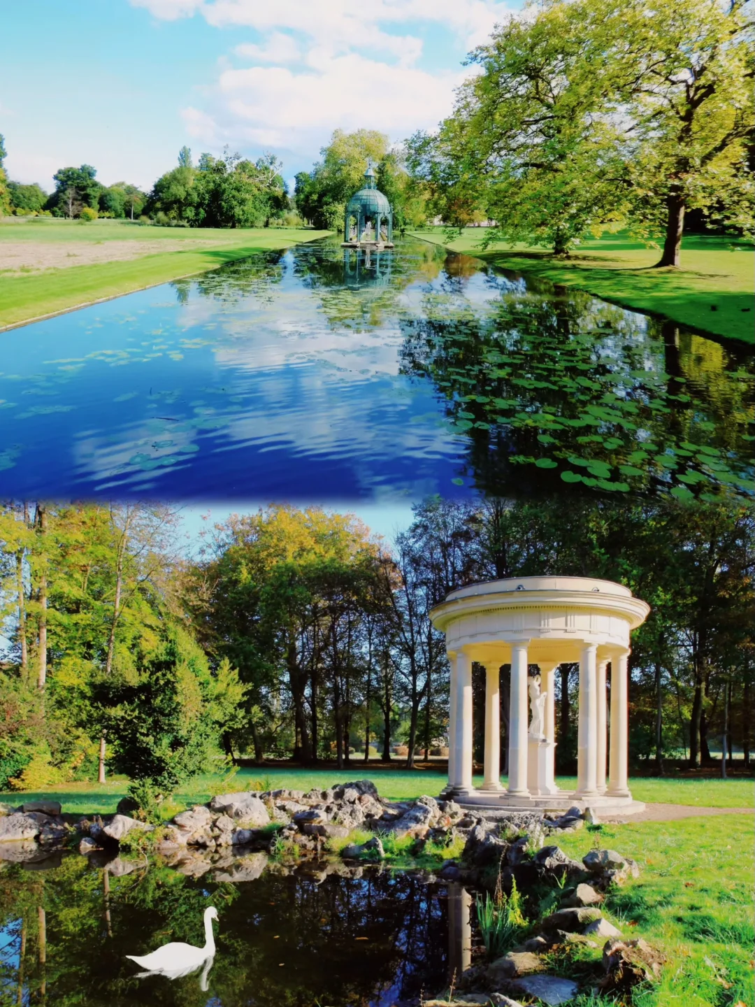 🟢 Paris Outskirts | The Sleeping Forest and Castle in the Lake ✨