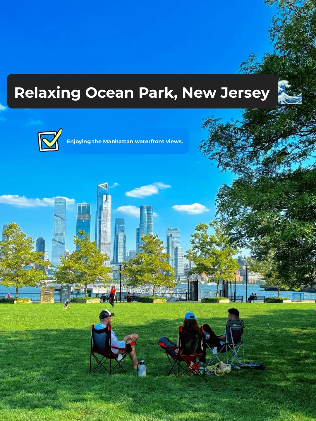 Chillin' at Lincoln Harbor Park: Jersey Shore's Hidden Gem