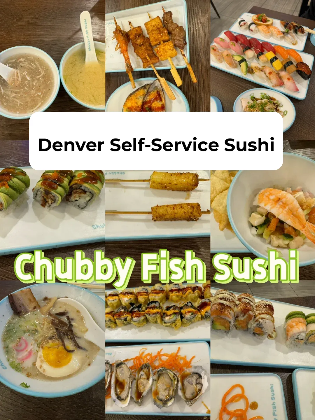 Chubby Fish Sushi: A Denver-Area All-You-Can-Eat Sushi Spot