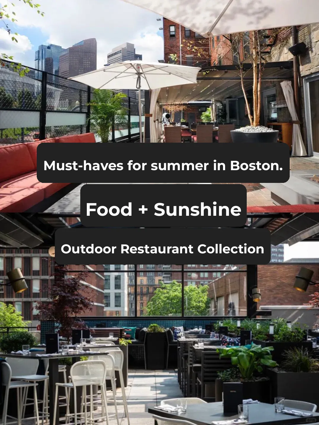 Boston Summer Guide | Must-Visit Outdoor Dining Spots to Check Off Your List