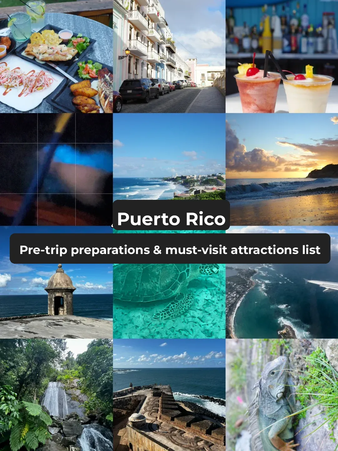 Puerto Rico 🇵🇷: Pre-Trip Prep & Must-Visit Attractions Checklist