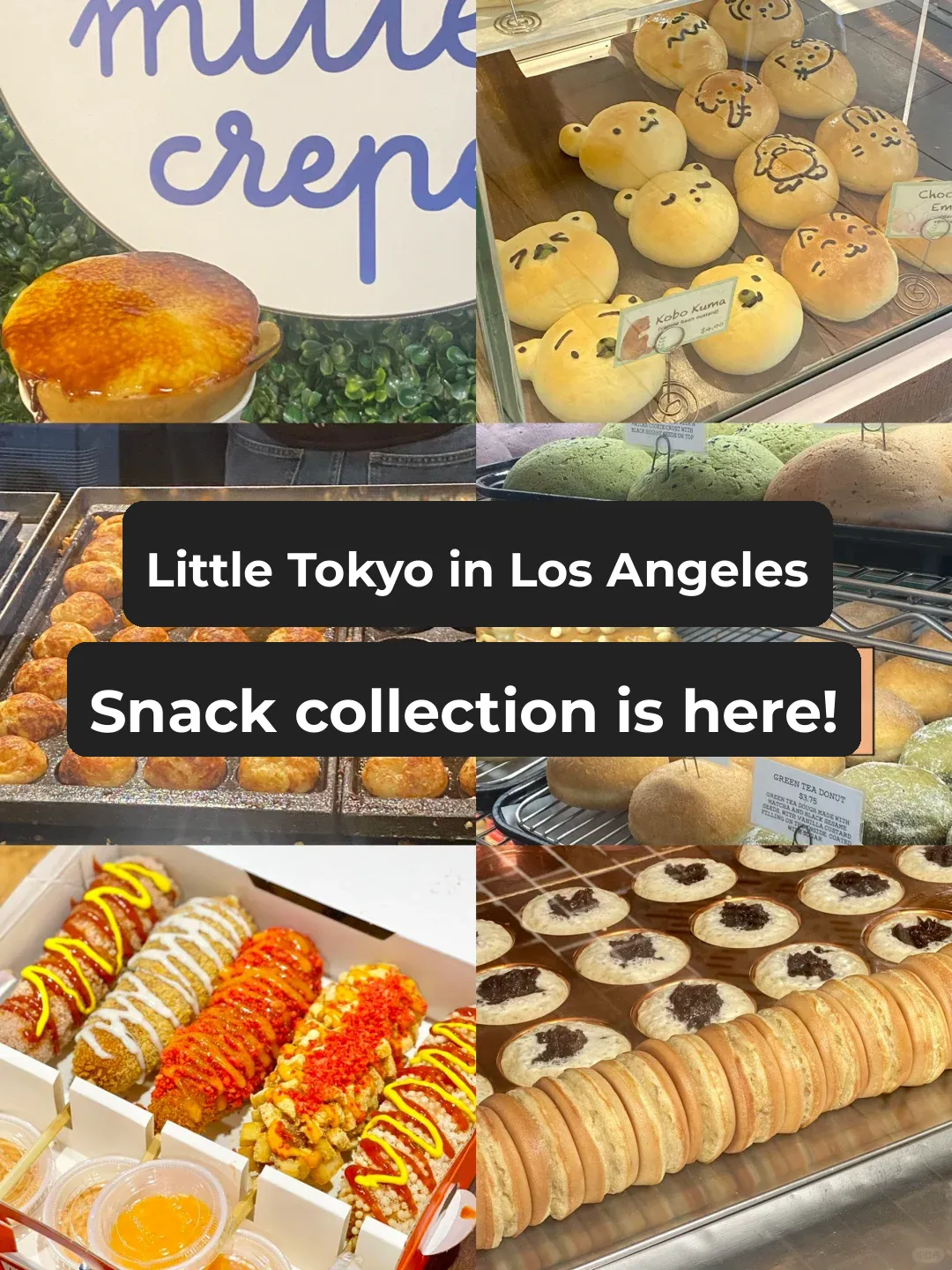 Los Angeles | Little Tokyo Foodie Guide – Come Explore and Eat This Weekend! 🤩