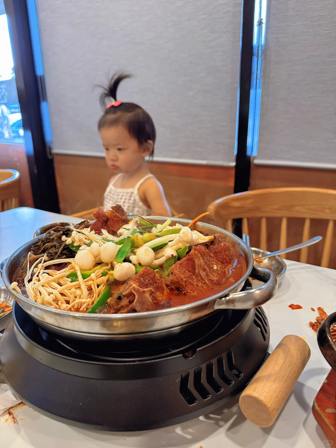 Brought Meimei back to this Jeonju spot again—love it so much! 😂