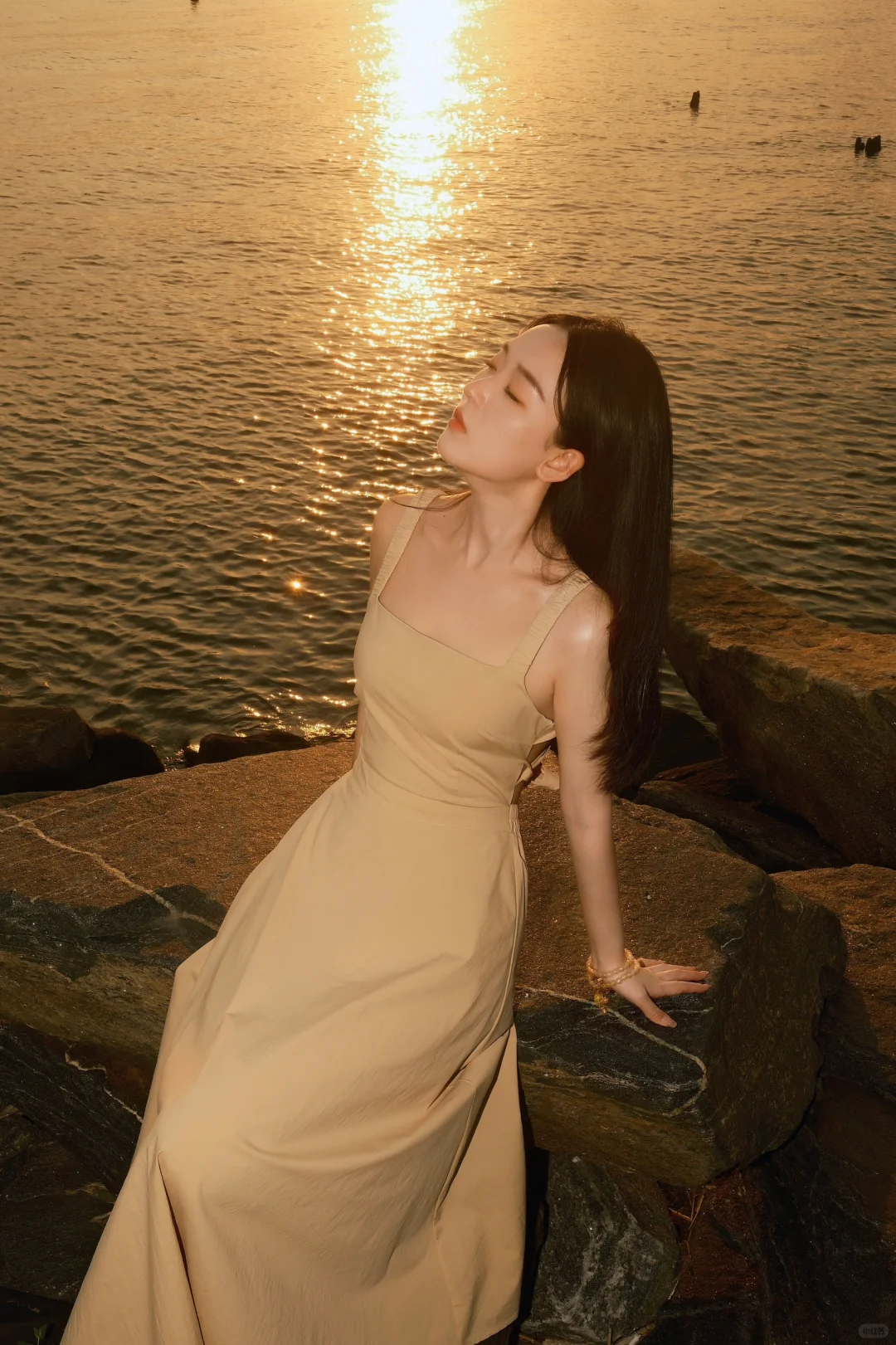 New York's Hudson River | Sunset's Orange Ocean 🌅