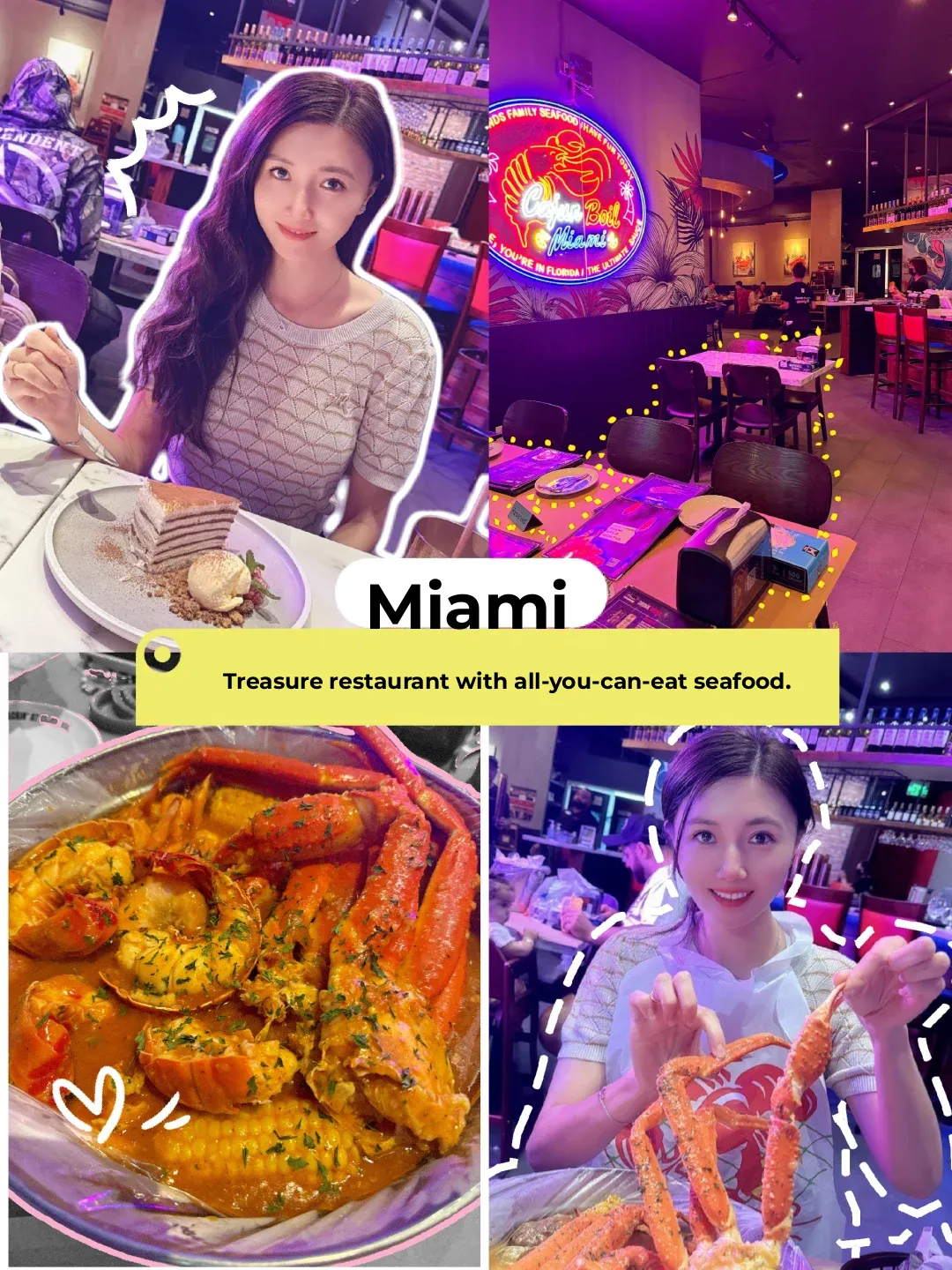 🦞🦀🌴 Miami's All-You-Can-Eat Seafood Spots ❤️