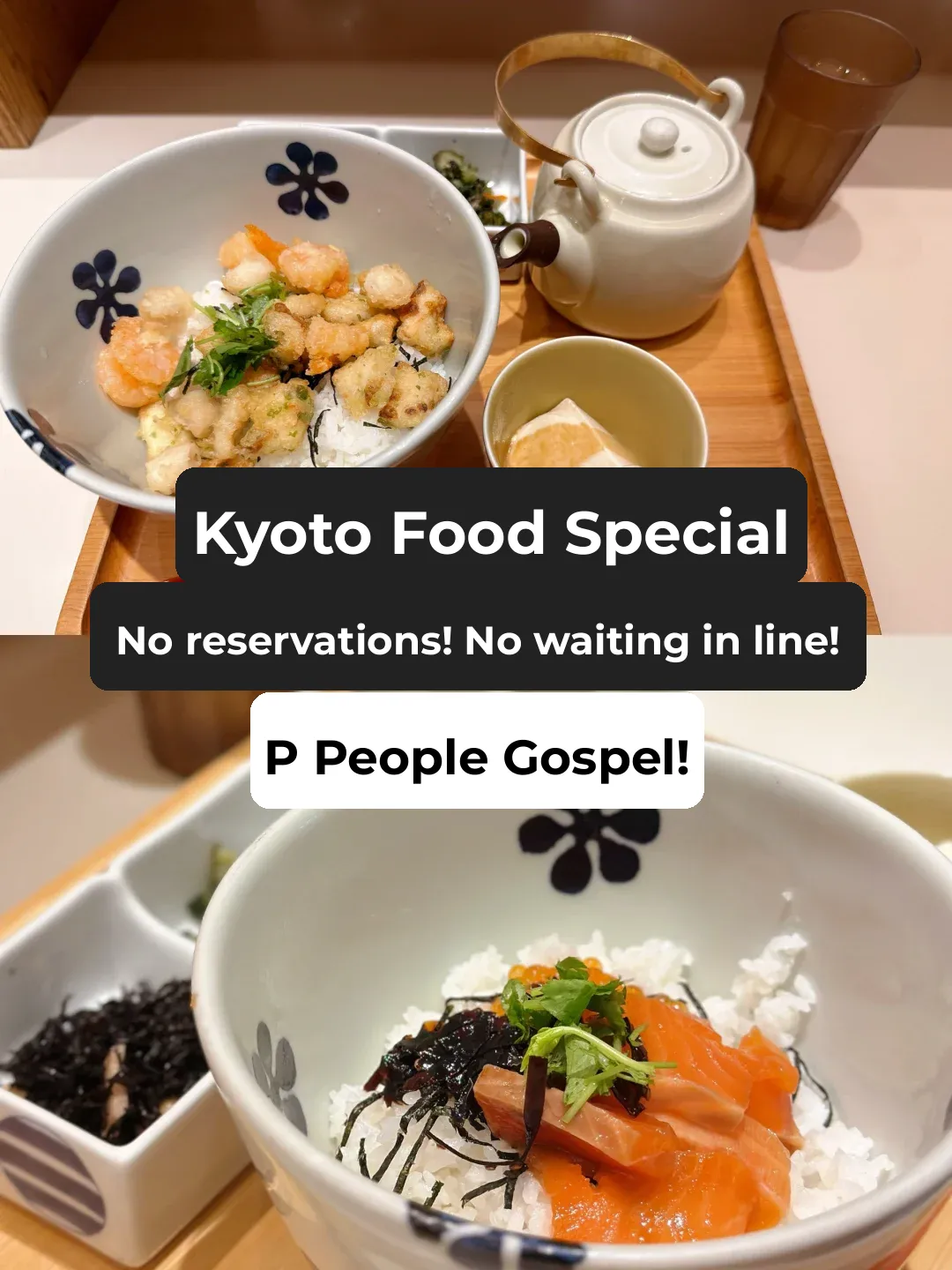 Kyoto Foodie Adventure | No Reservations! No Lines!