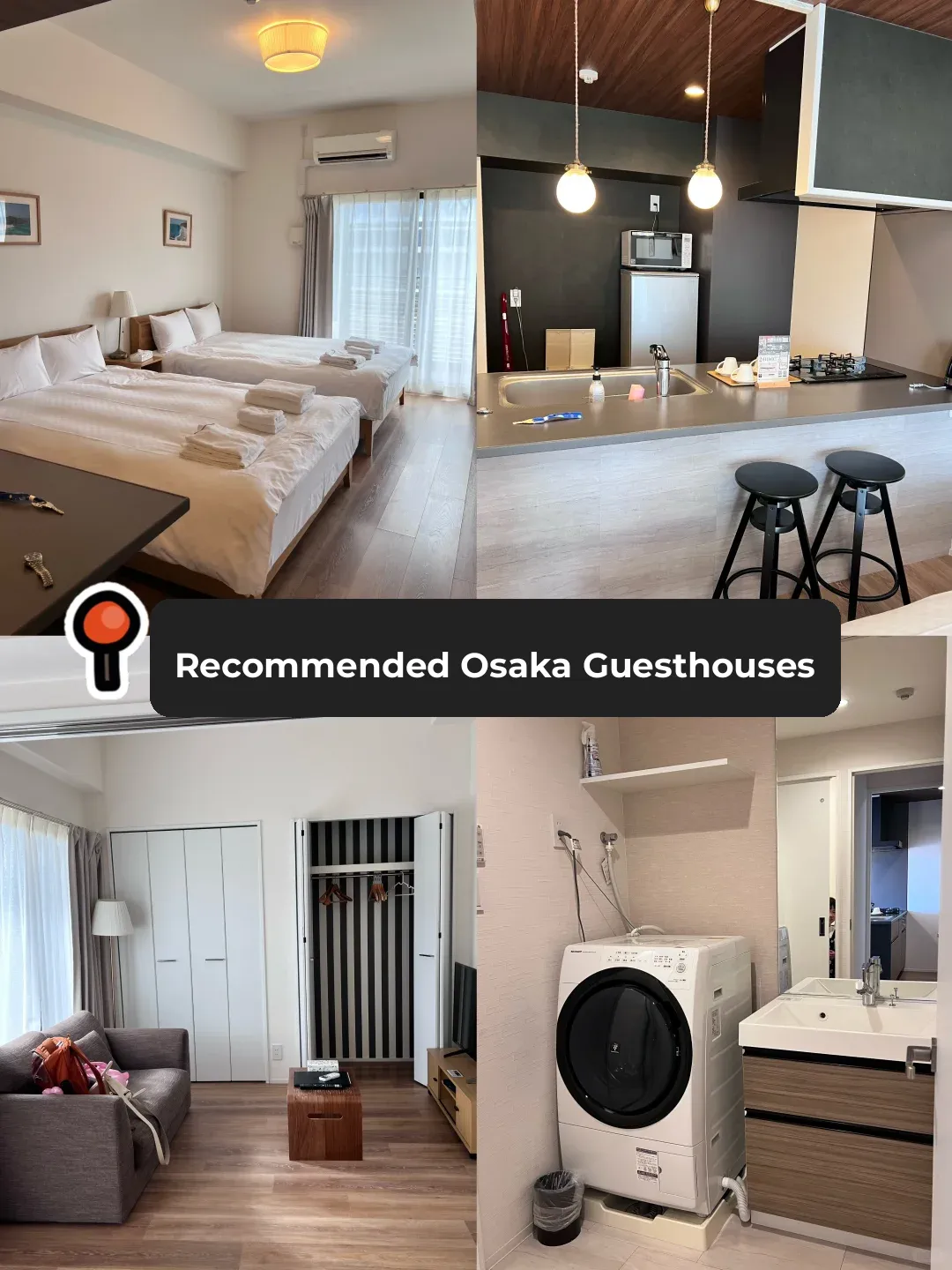 Budget-Friendly Osaka Guesthouse 🛏️