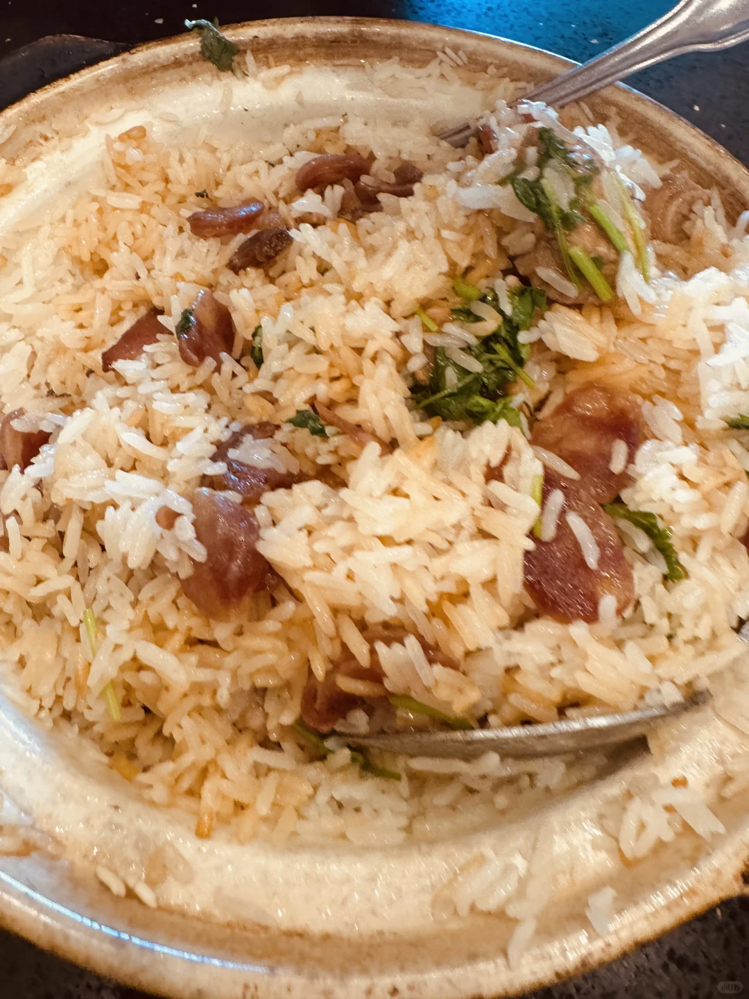 I'm giving this Sacramento clay pot rice a big shoutout!