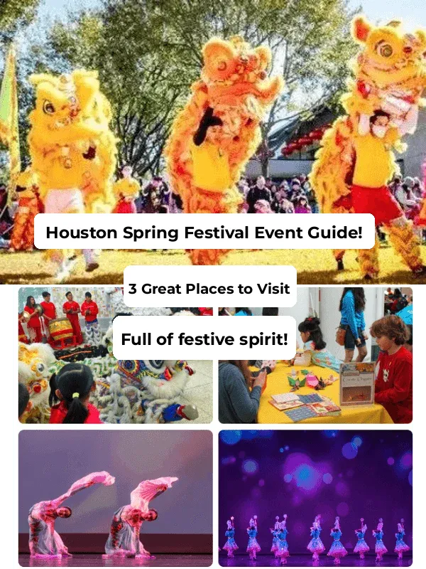 Houston Lunar New Year Celebration Guide! 3 Must-Visit Spots for an Authentic Festive Atmosphere