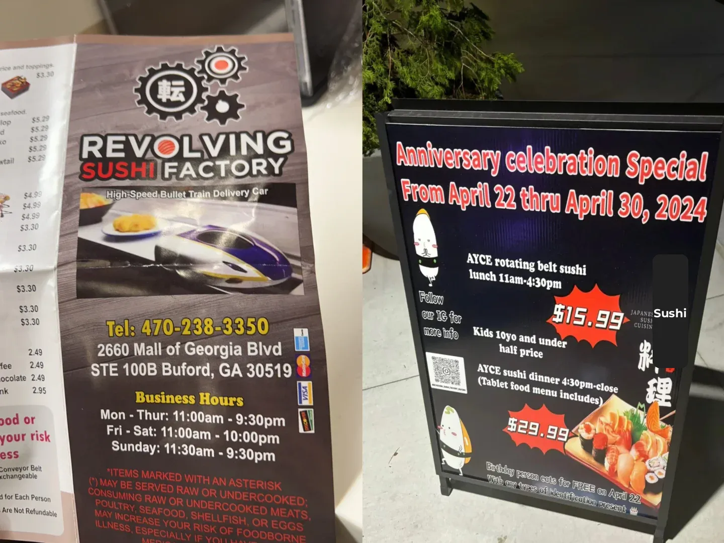 Atlanta Limited-Time Sashimi All-You-Can-Eat