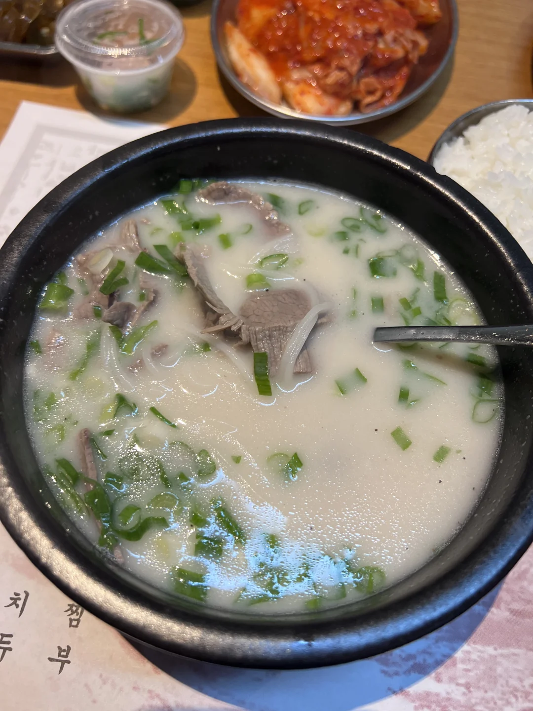 Gahwa's Flushing Korean Seolleongtang is Perfect for Rainy Days ☔️