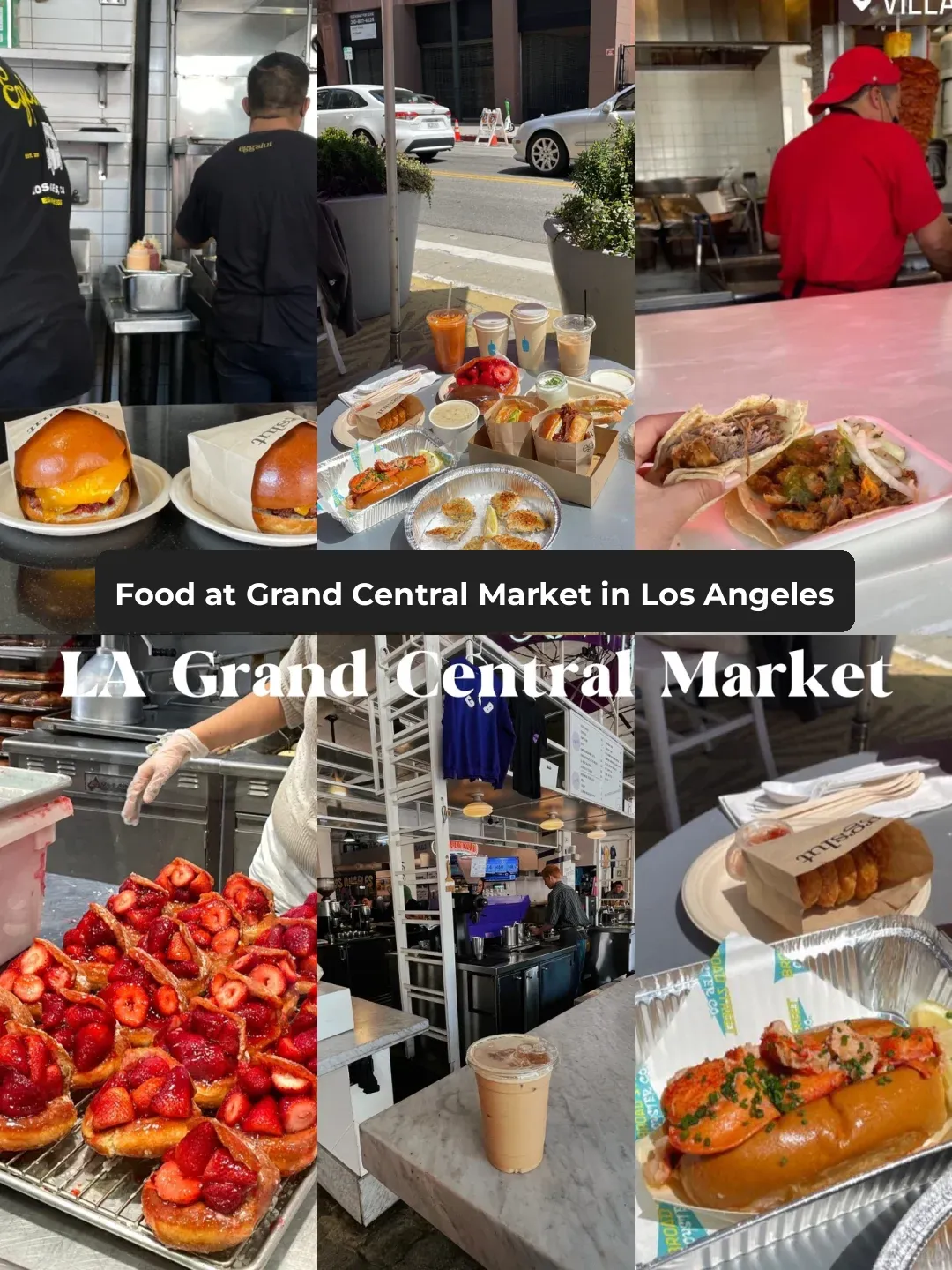 🇺🇸LA's Grand Central Market: Must-Try Food Guide