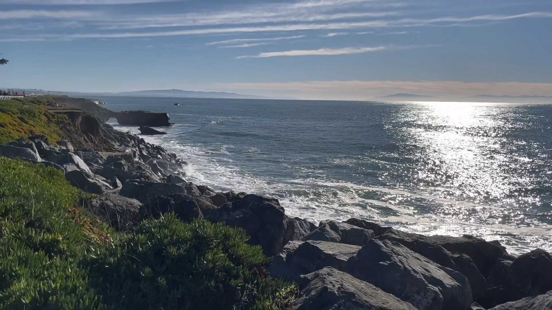 When New Year's Day Meets the Most Romantic Beach & Santa Cruz Beach, California