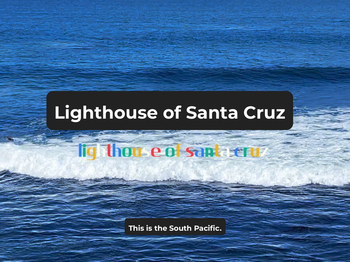 The Lighthouse of Santa Cruz
