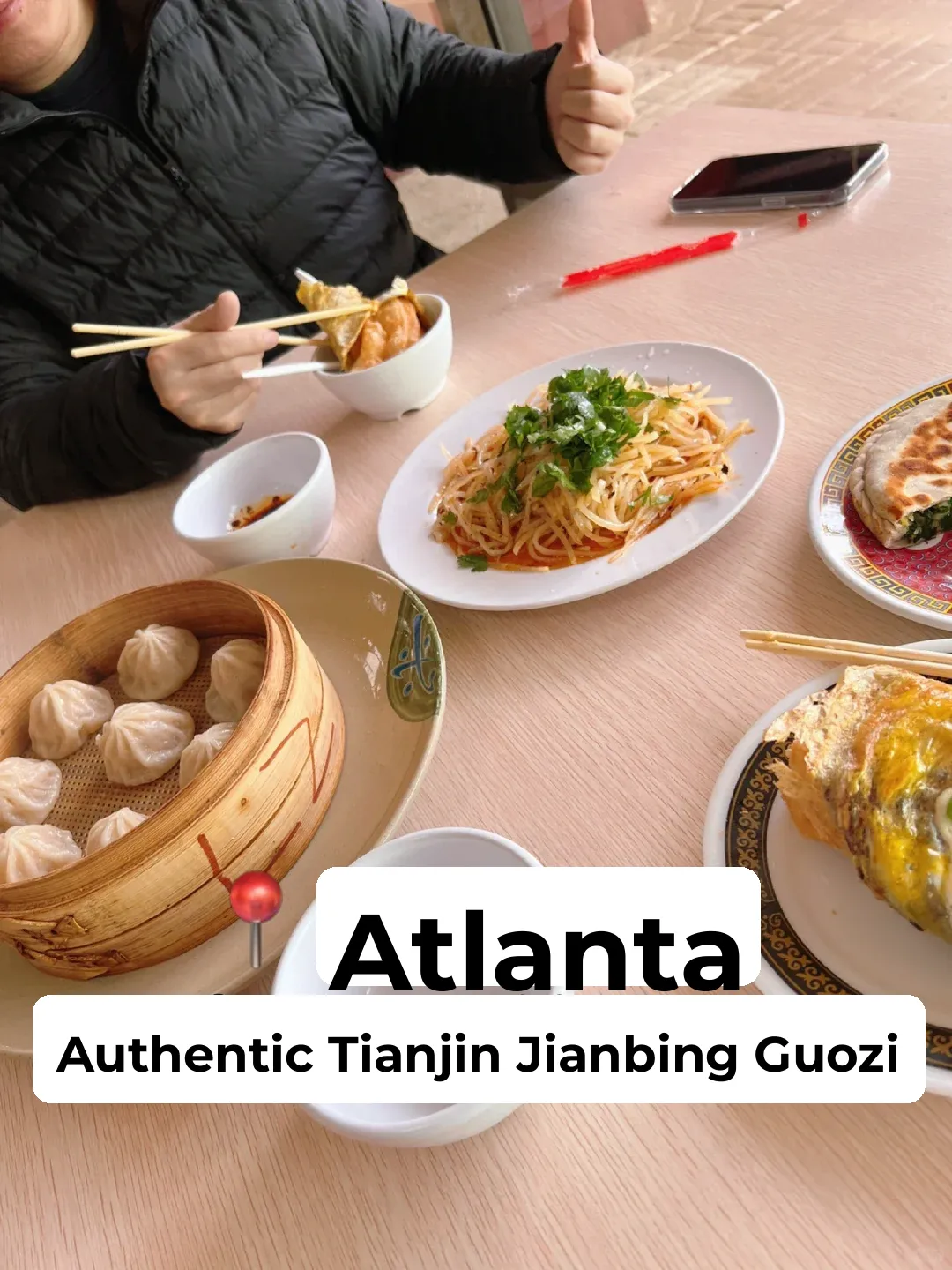 📍Atlanta Eats - Authentic Jianbing at a Delicious Breakfast Spot