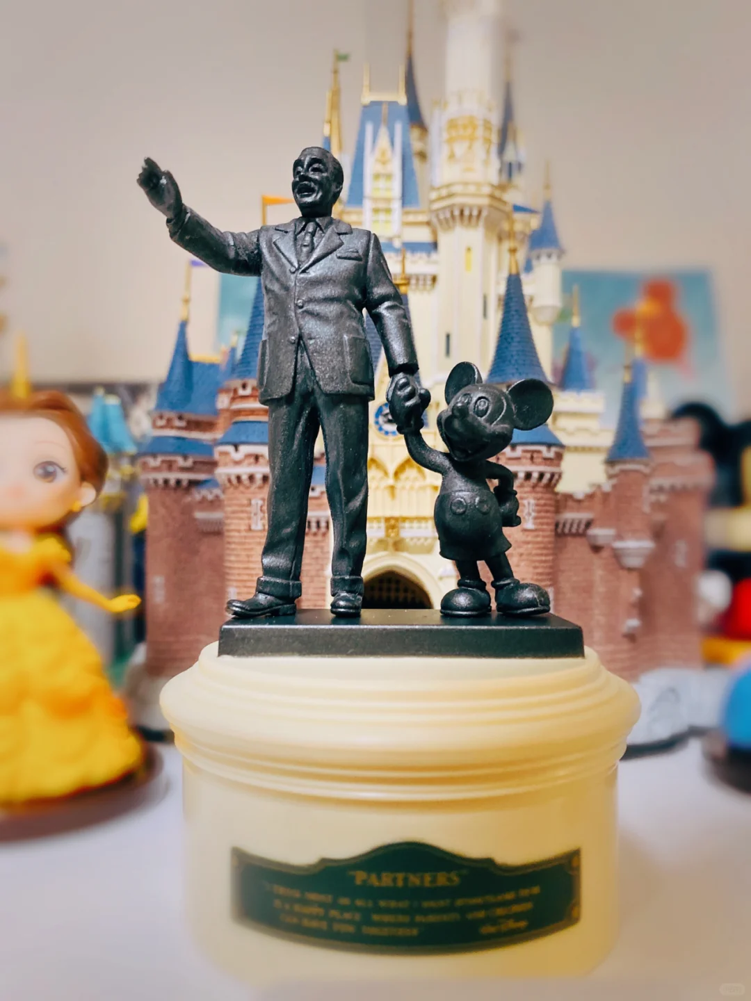 Walt Disney and Mickey Mouse 【Buddy】Figurine👬