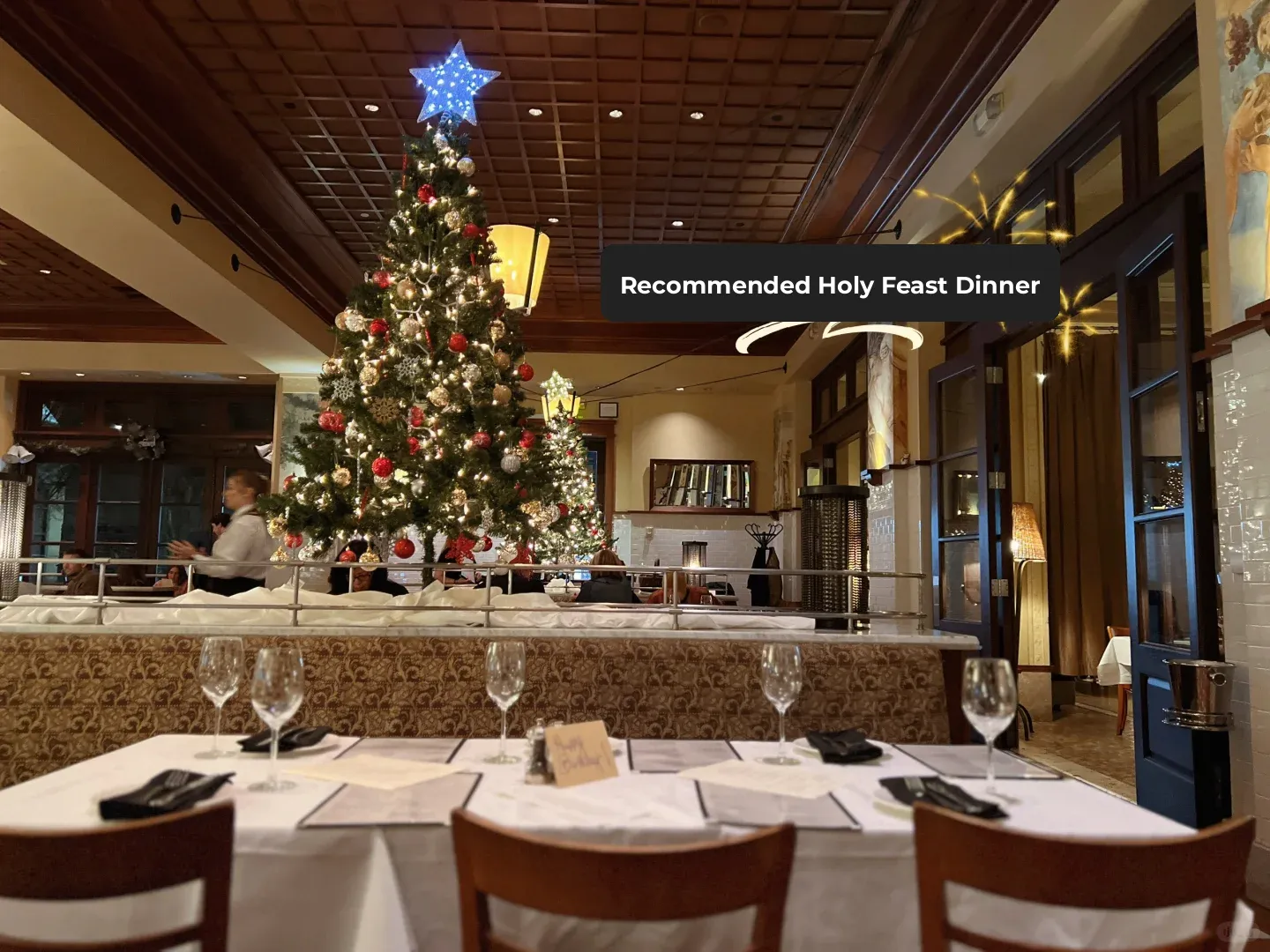 Christmas-Themed Western Restaurant in Sacramento