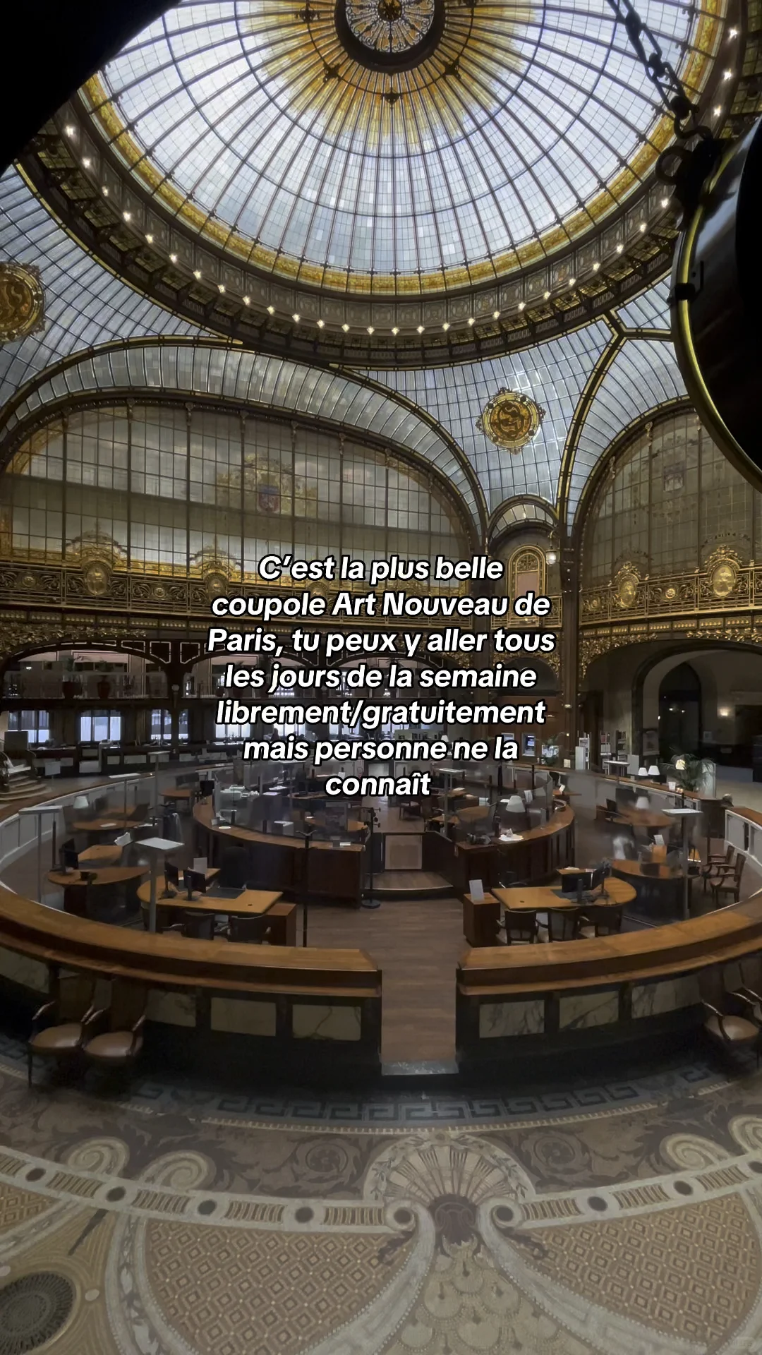 The Paris HQ, a Belle Époque masterpiece, is absolutely stunning!