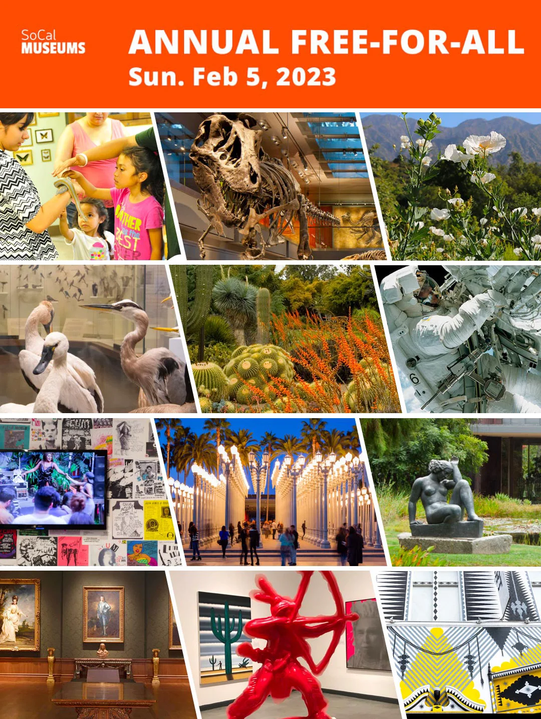 Free Admission to 32 Museums in Southern California 2023! Limited Time Offer