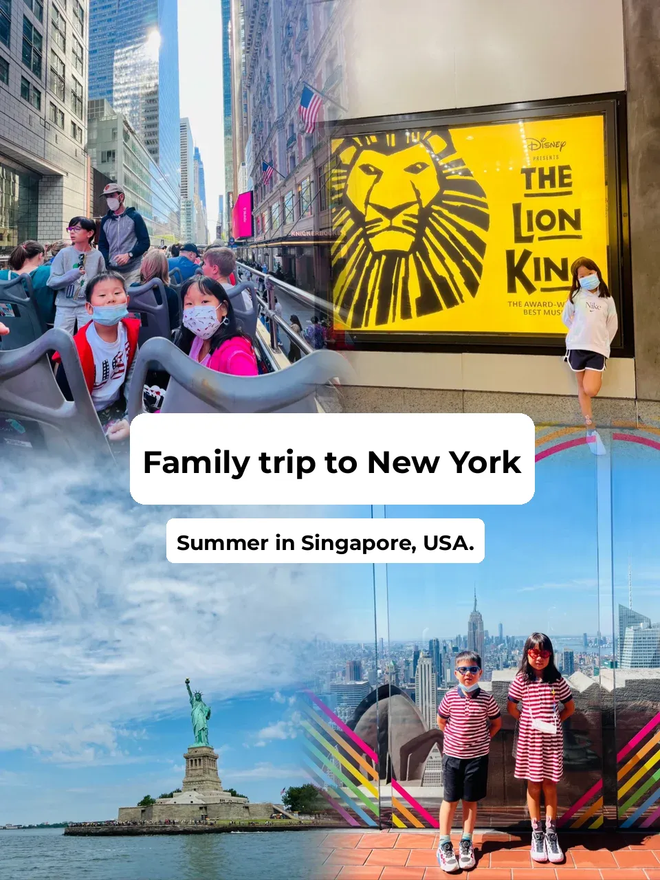 Vlog #40: My Tag-Along Mom Life｜Solo Parenting Two Kids in NYC – Our Must-See Checklist 🇺🇸