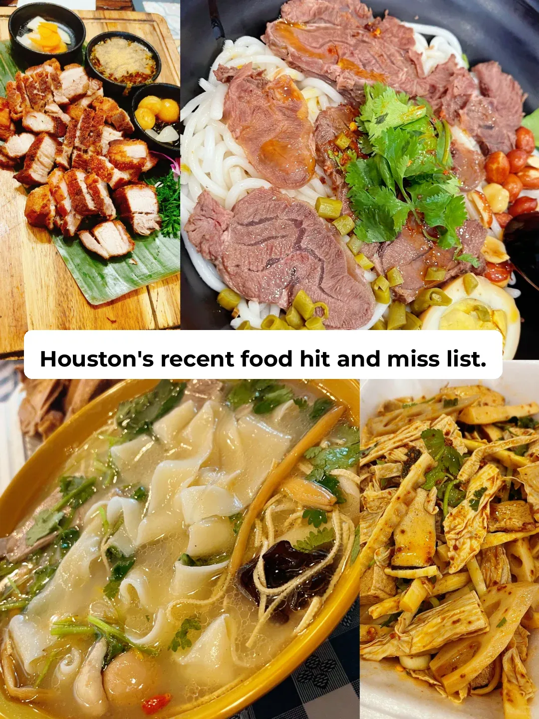 Houston Recent Food Spots: Hits & Misses 💯 Must-Save Guide Packed with Gems