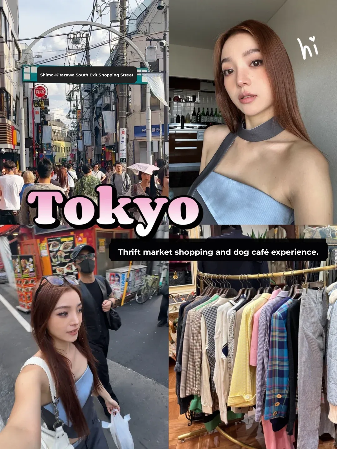 Tokyo Vlog 🇯🇵 Join Me for a Day of Thrifting in Shimokitazawa!