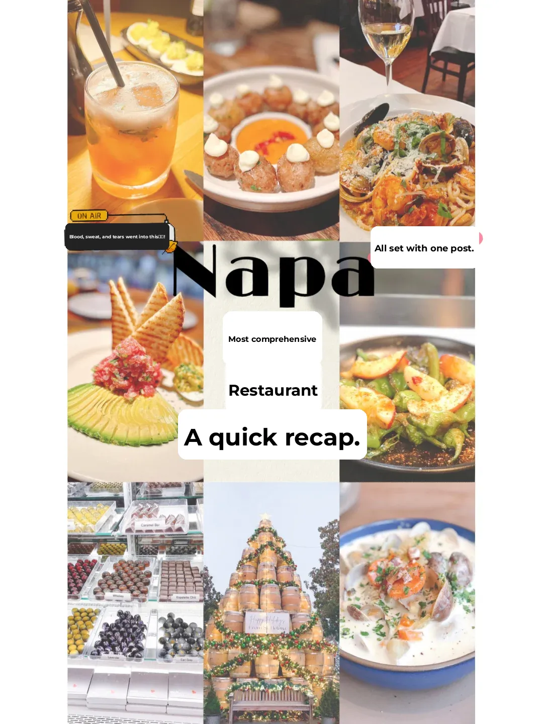Blood, Sweat, and Tears: The Ultimate Napa Restaurant Guide (Part 2)