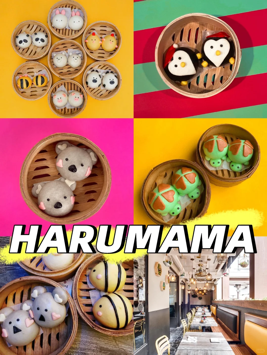 San Diego Food Adventure | Adorable Character Buns at Harumama