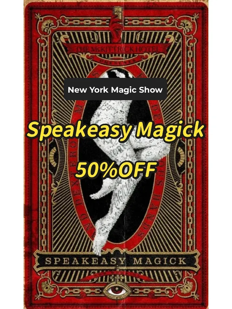 🎪 Magical Night in NYC: $90 Per Person ♠️ Unlocking an Underground Magic Show