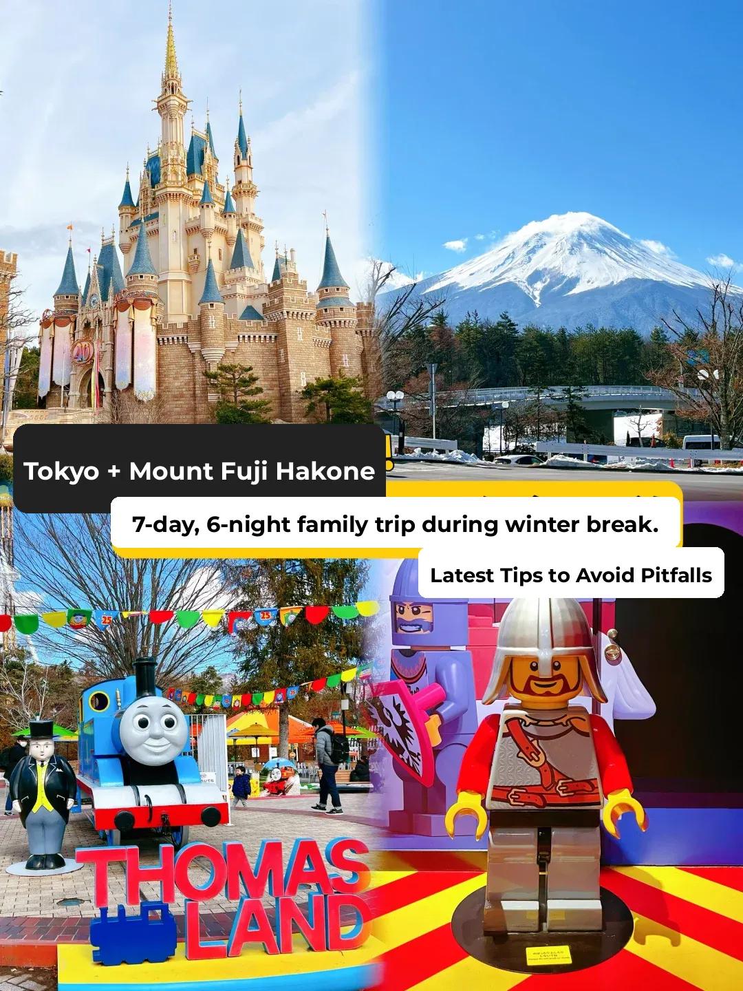 Just Back! 🚨 7-Day 6-Night Tokyo Suburbs Family Trip Guide: Avoiding the Pitfalls