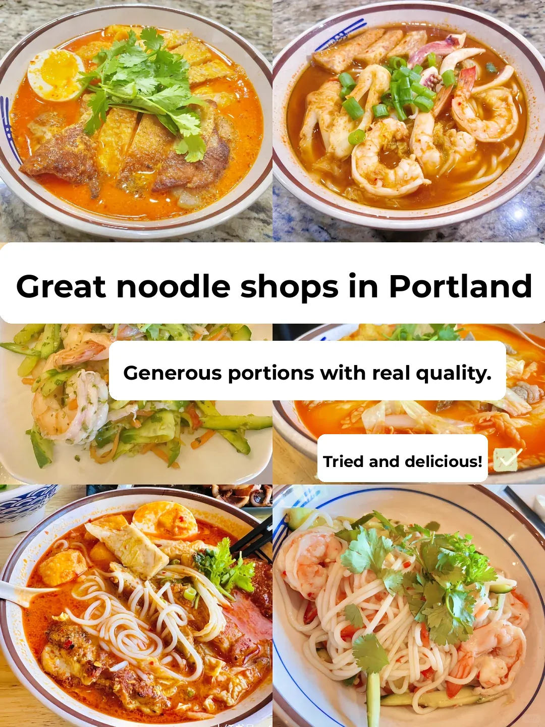 "Portland Noodle Guide 🔥 Noodle Lovers, Let’s Go!!"