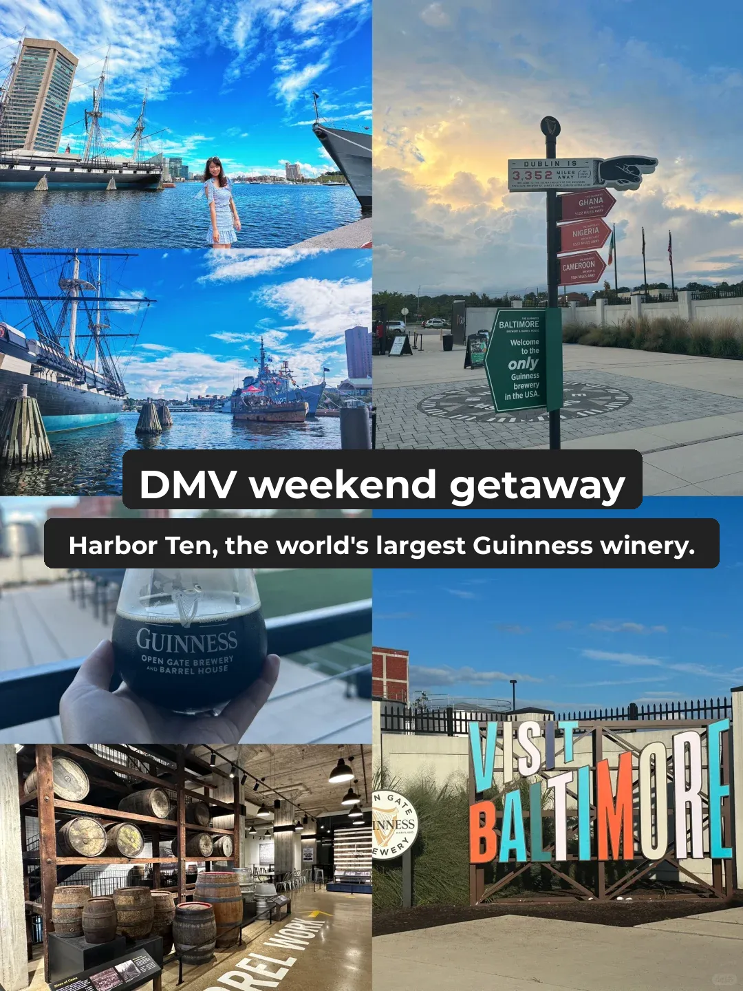 "DMV Weekend Getaway: The Perfect Blend of Harbors and Vineyards"