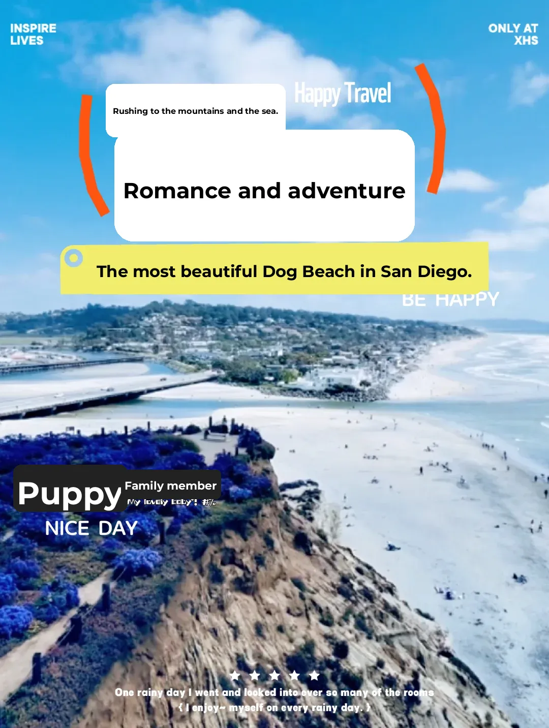 San Diego's Most Beautiful Dog Beach 🏖️ and Garden Stroll