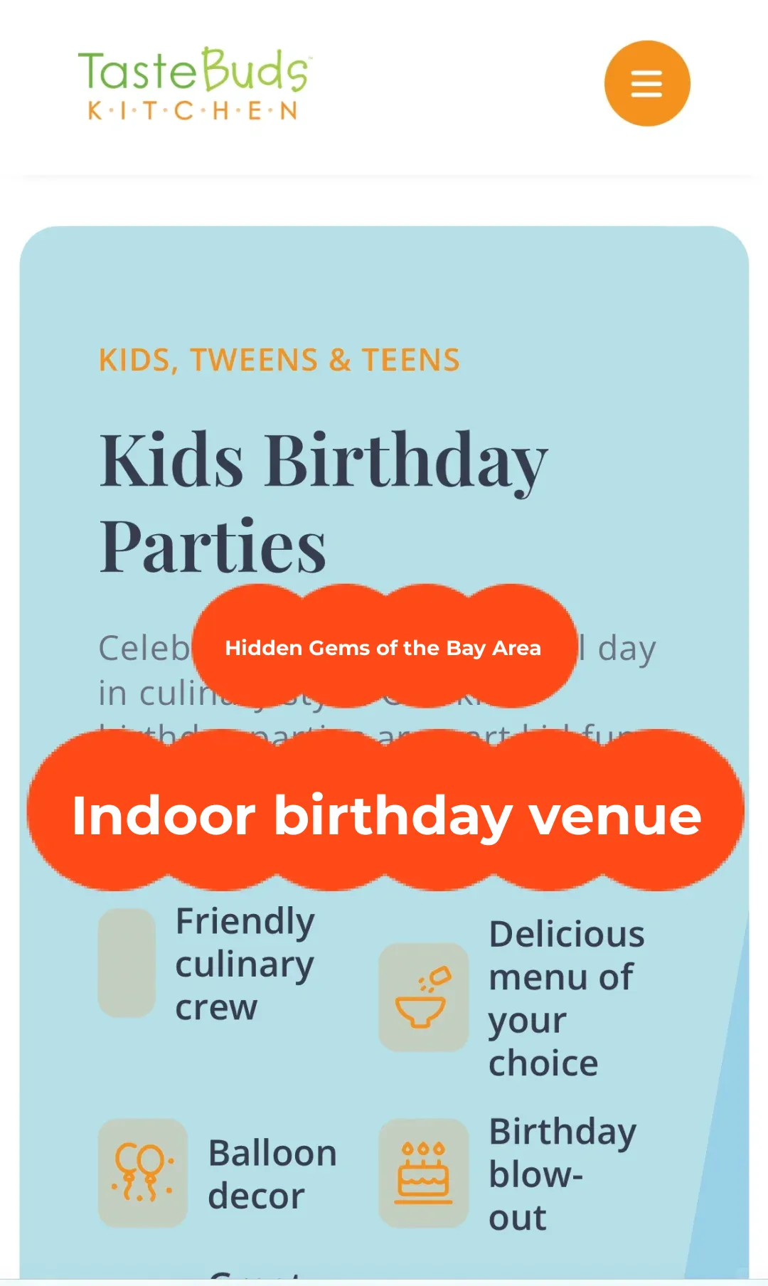 Hidden Gem Indoor Birthday Venue in the Bay Area