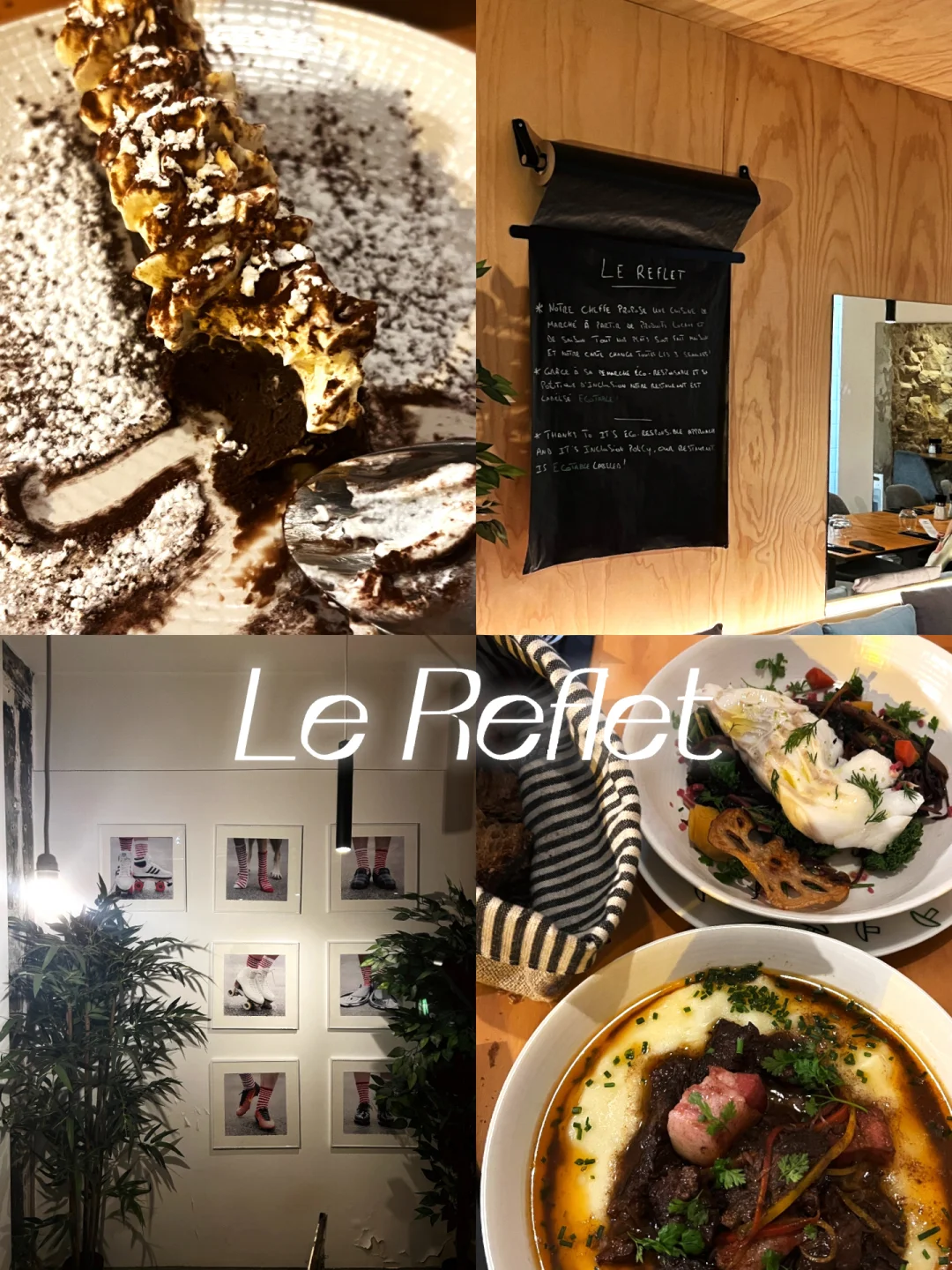 🇫🇷Le Reflet｜Charming French Cuisine in Le Marais with a 4.9 Rating