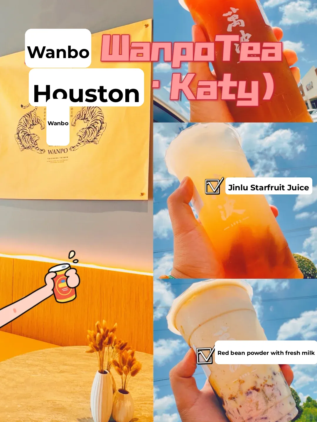 New Bubble Tea Shop in Houston: Wanpo! Can We Still Afford Our Milk Tea Fix?