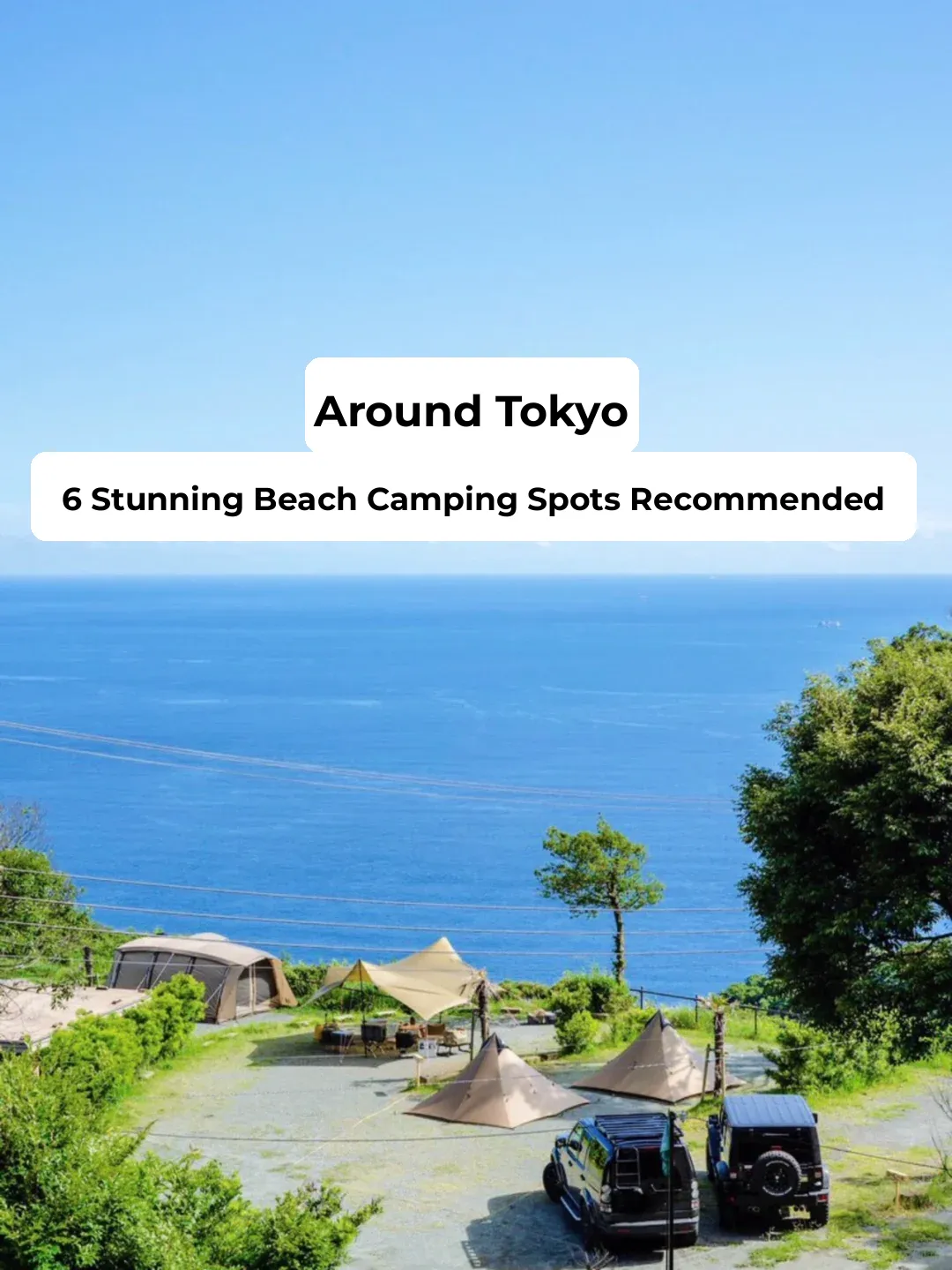 Seaside Camping Near Tokyo ⛺️ | 6 Hidden Gem Campsites You Must Visit