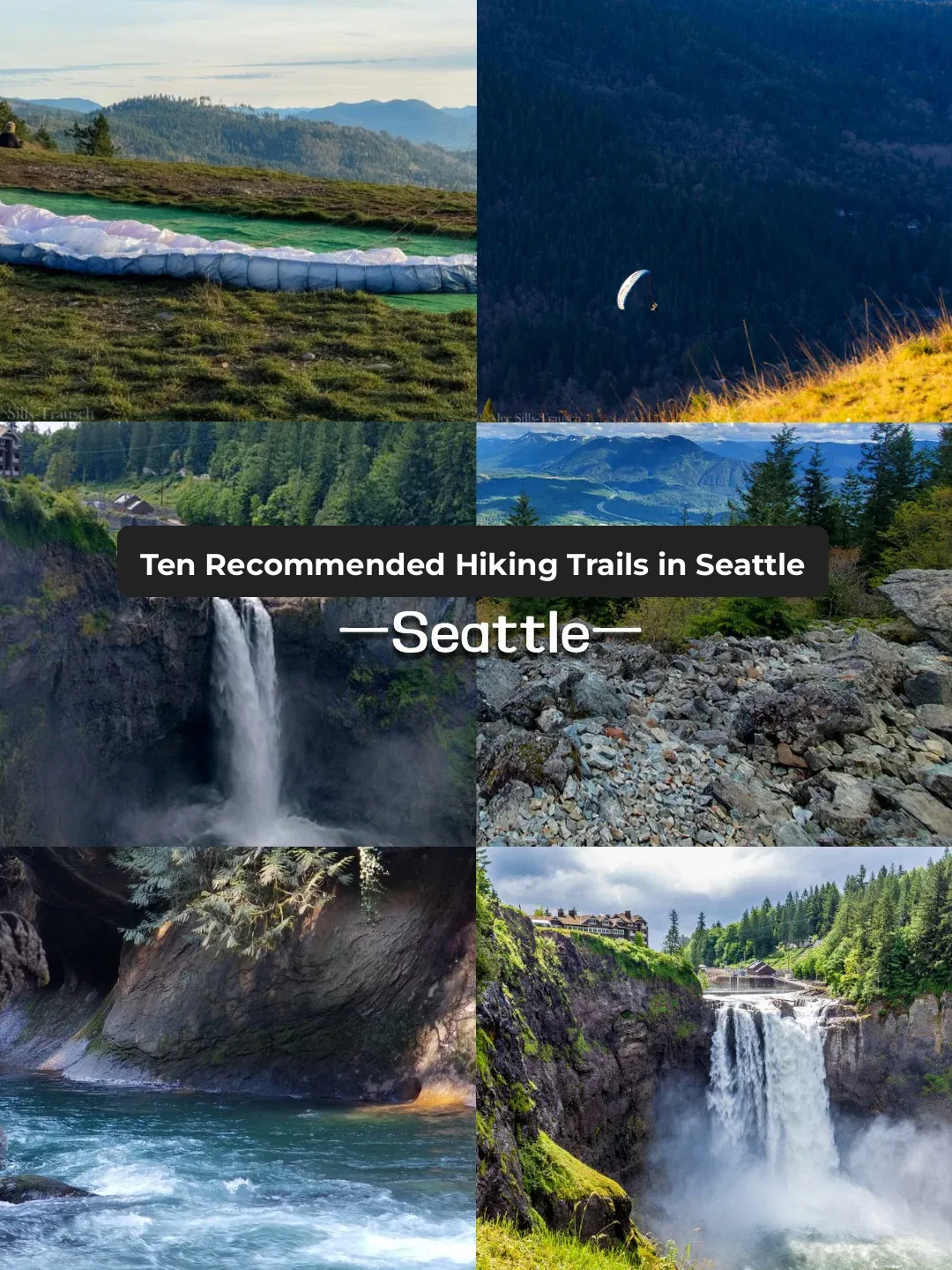Seattle Hiking Trails⁉️ The 10th One I Must Check Out❗️