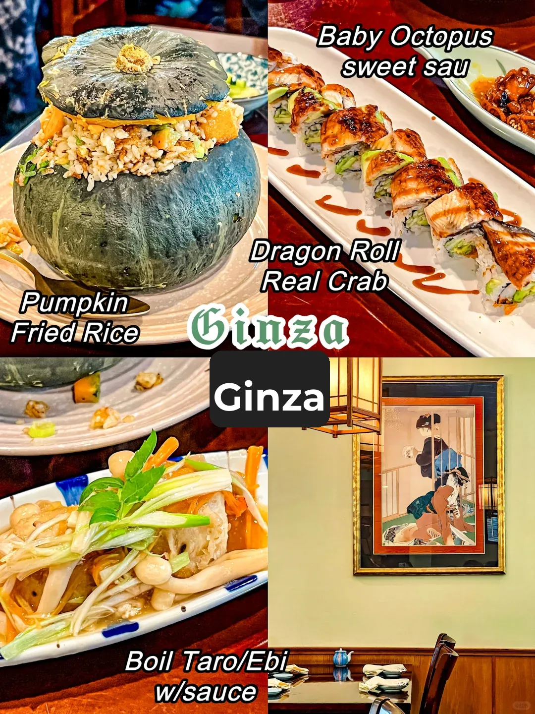 🇺🇸 Seattle | Iconic Ginza Sushi Joint 🎃 Pumpkin Fried Rice is a Must-Try!
