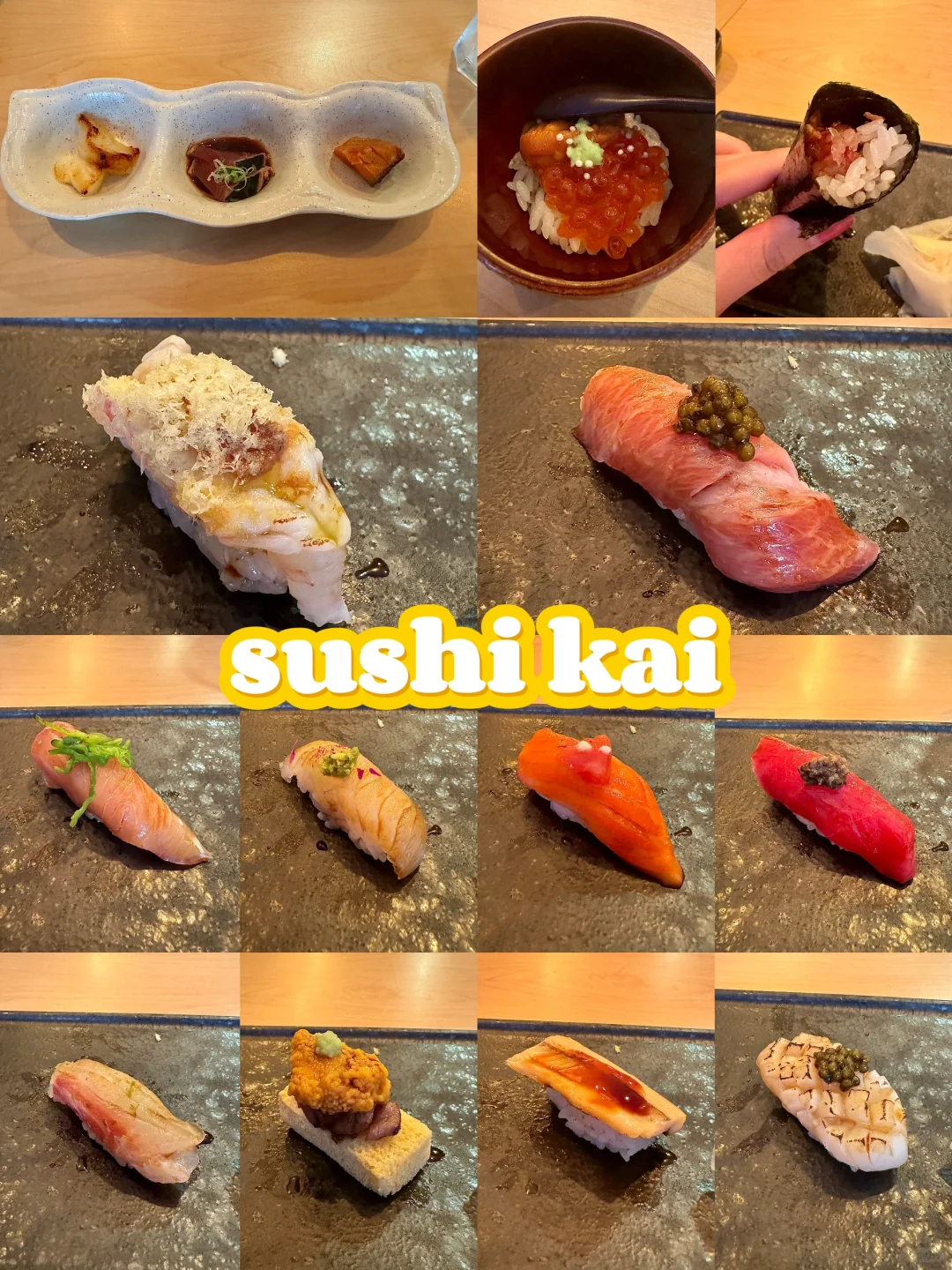 New York Japanese Cuisine: Sushi Kai Omakase Experience