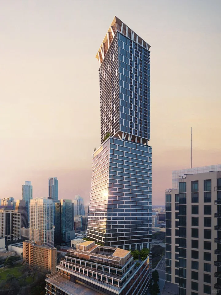 The Tallest Skyscraper in Texas, USA: Waterline