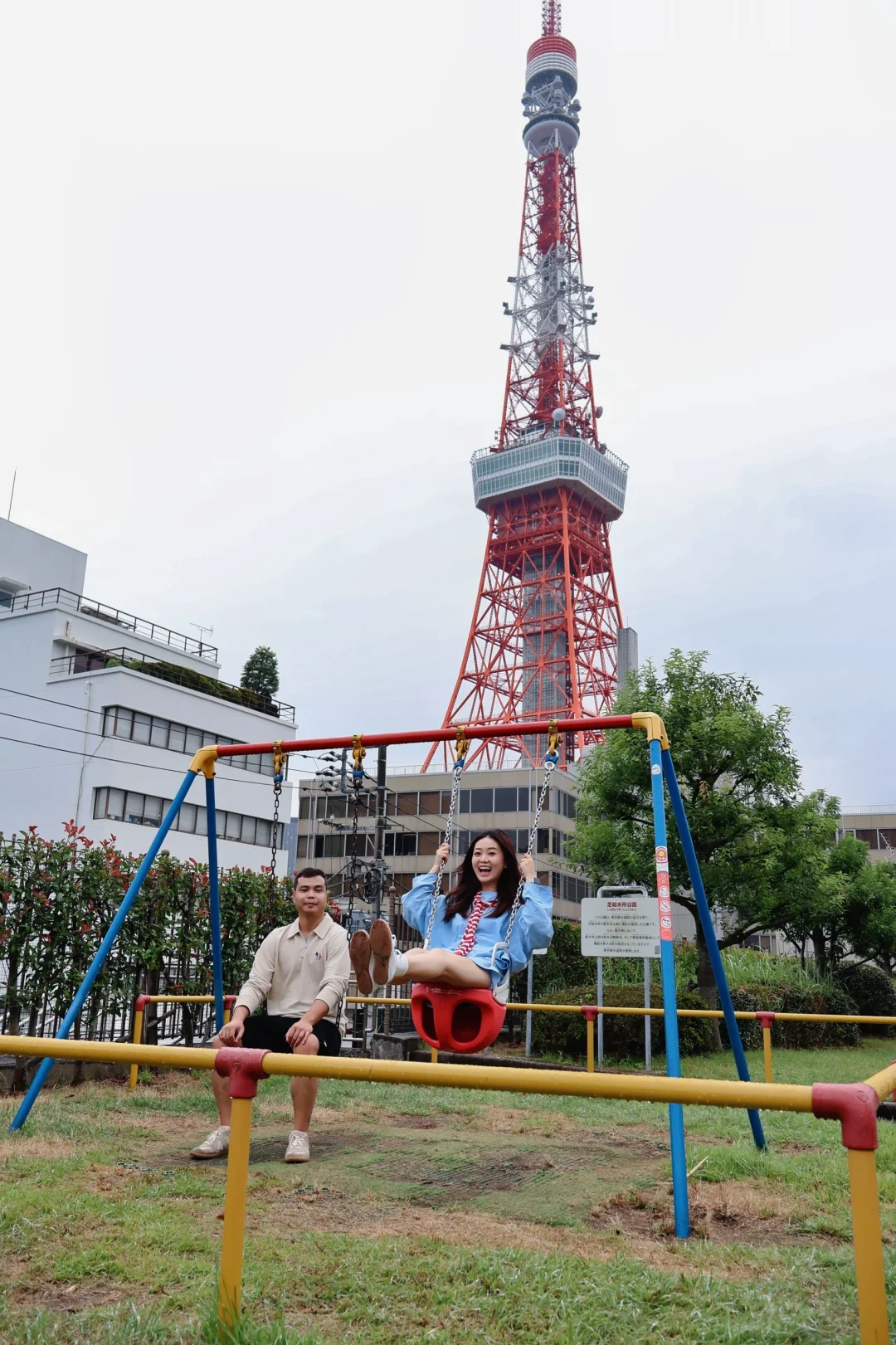 Uncovering the Ultra-Adorable Tokyo Tower Photo Spot (Reverse Route, No Queue Edition 🗼)