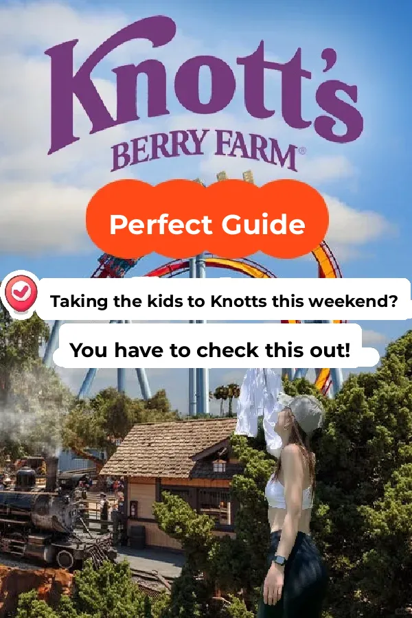 Heading to Knott's with the kids this weekend? You gotta check this out!