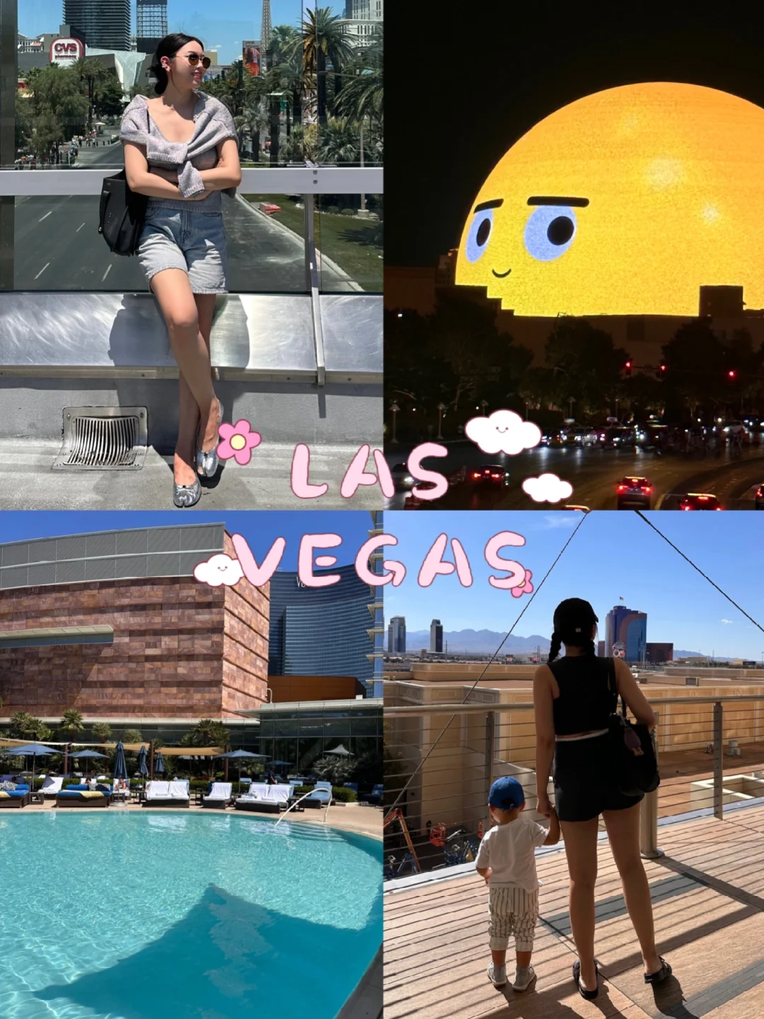 "3 Days & 2 Nights in Las Vegas: A Chill and Fun Family Trip with the Kids! 👶🏻"