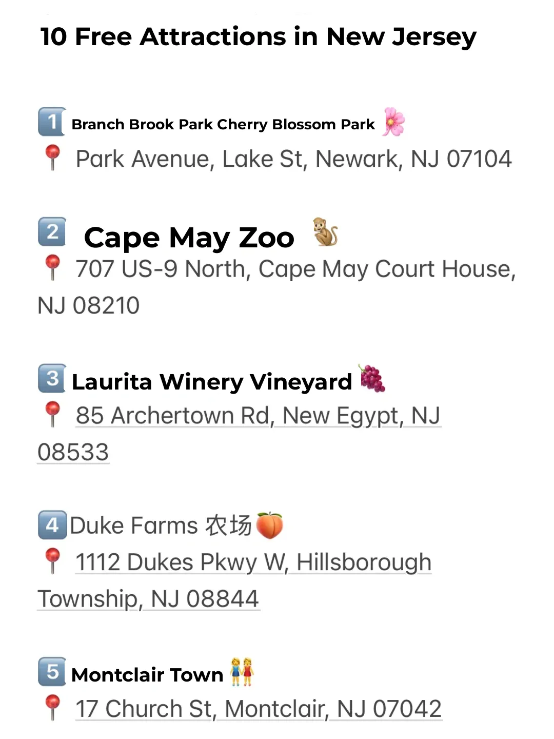 10 Free Attractions in New Jersey | Weekend Getaway Ideas ☀️