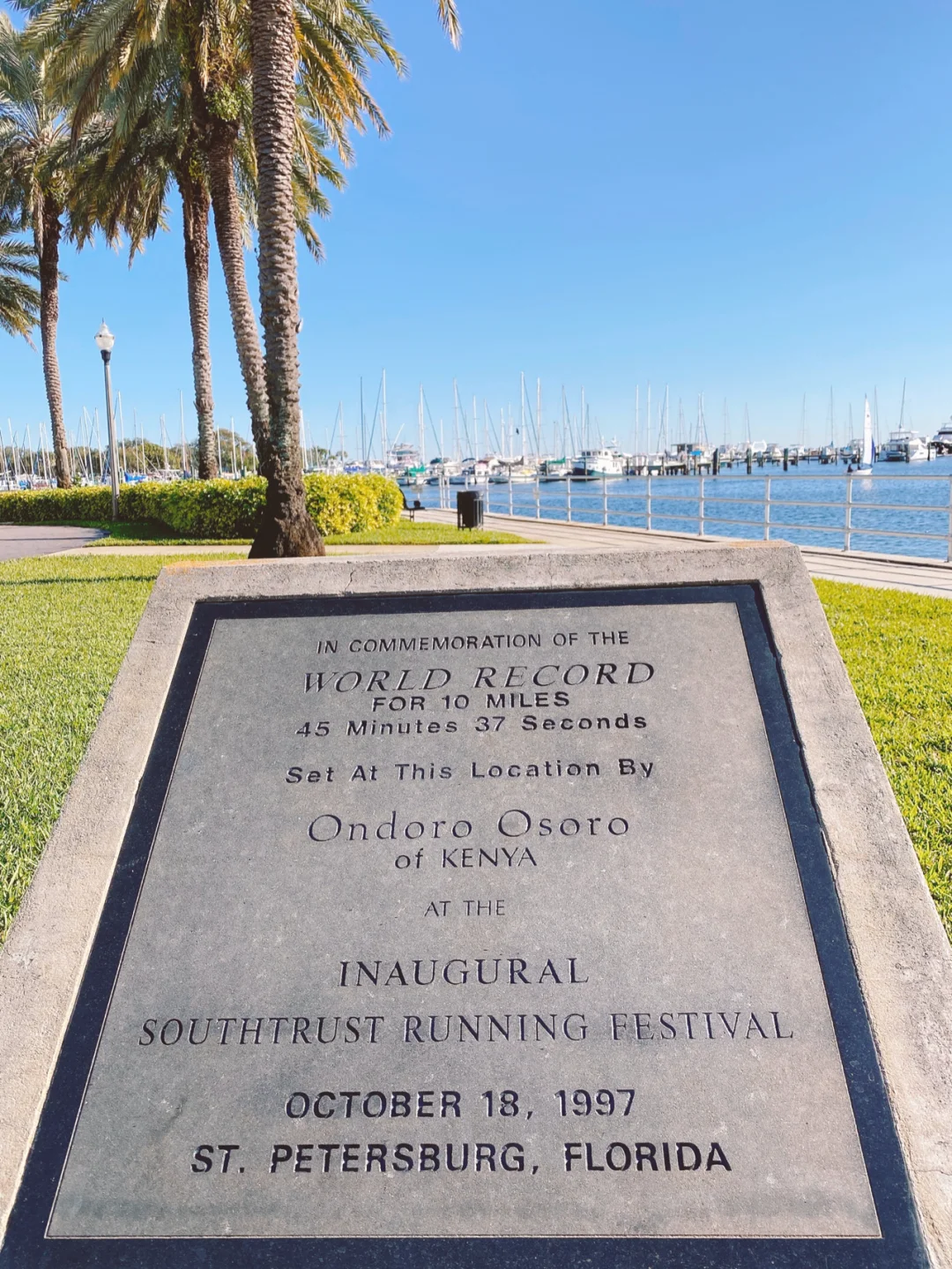 Albert Whitted Park in St. Petersburg, Florida